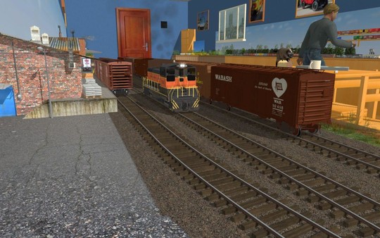 скриншот Trainz 2019 DLC - Switch Model Railroad - TRS19 2