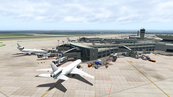 скриншот X-Plane 11 - Add-on: Aerosoft - Airport Ben Gurion 2