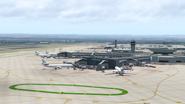 скриншот X-Plane 11 - Add-on: Aerosoft - Airport Ben Gurion 5