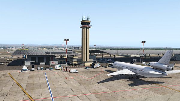 скриншот X-Plane 11 - Add-on: Aerosoft - Airport Ben Gurion 4