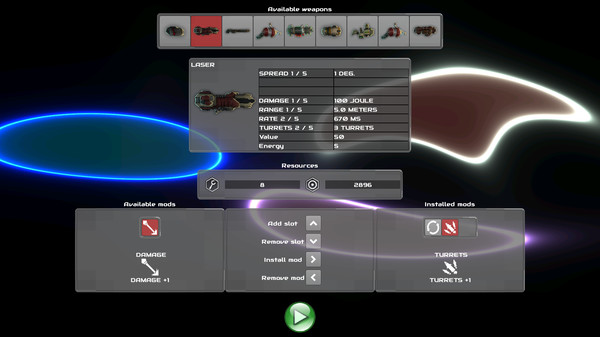 скриншот Bionic Shield: Battle for Space Nebula Omega 3