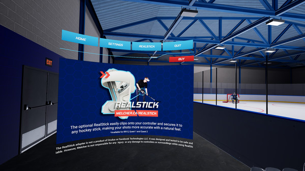 Скриншот из Hockey VR