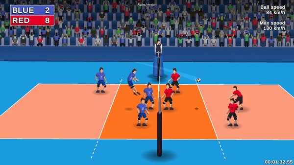 Скриншот из Spikair Volleyball
