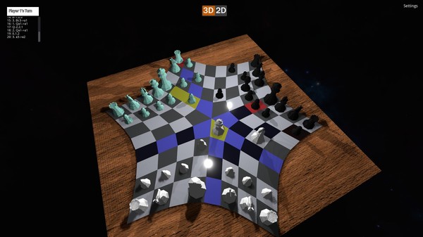 Non-Euclidean Chess