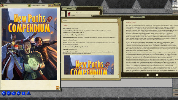скриншот Fantasy Grounds - New Paths Compendium - Expanded Edition 4