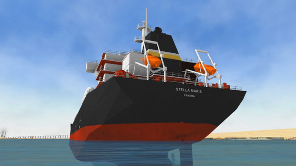 скриншот Suez Canal Simulator: Stella Maris Bulk Carrier DLC 2