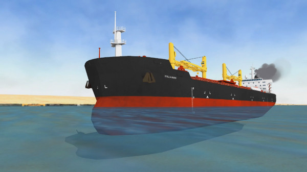 скриншот Suez Canal Simulator: Stella Maris Bulk Carrier DLC 1