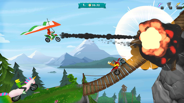 скриншот Airborne Motocross 2