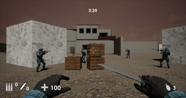 Скриншот из QontoWars