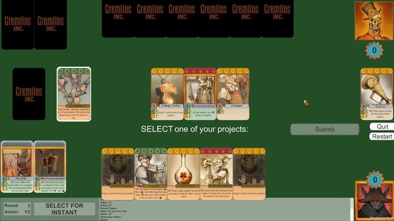 Gremlins, Inc. – Card Game Demo #2