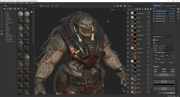 Substance 3D Painter 2022-游戏截图