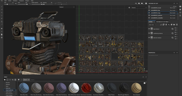 Substance 3D Painter 2022-游戏截图