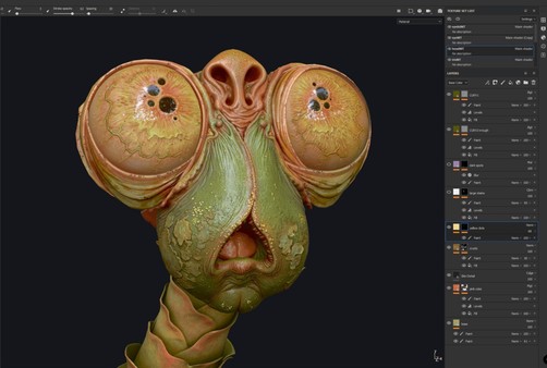 Скриншот из Substance 3D Painter 2022