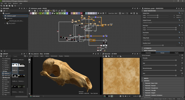 Скриншот из Substance 3D Designer 2022