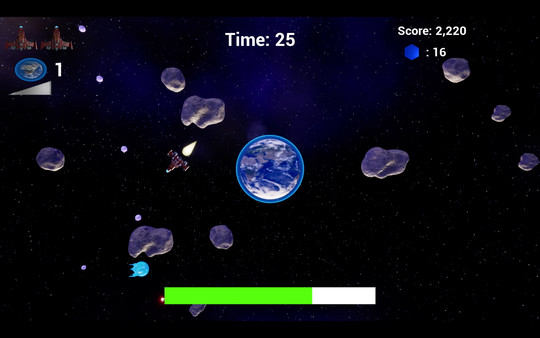 скриншот Asteroid Force 4