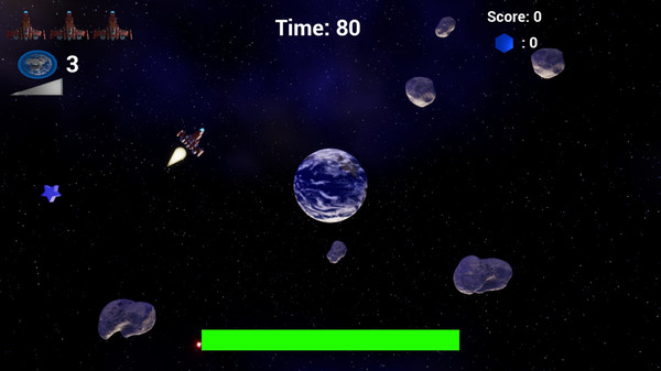 скриншот Asteroid Force 1