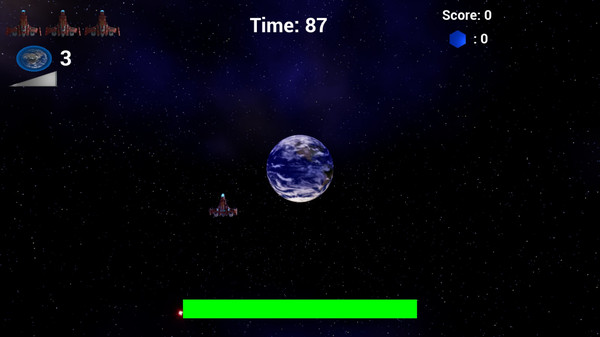 скриншот Asteroid Force 0