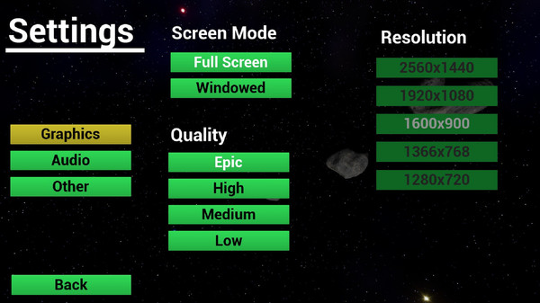 Скриншот из Asteroid Force