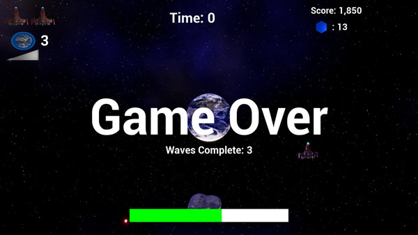 Скриншот из Asteroid Force