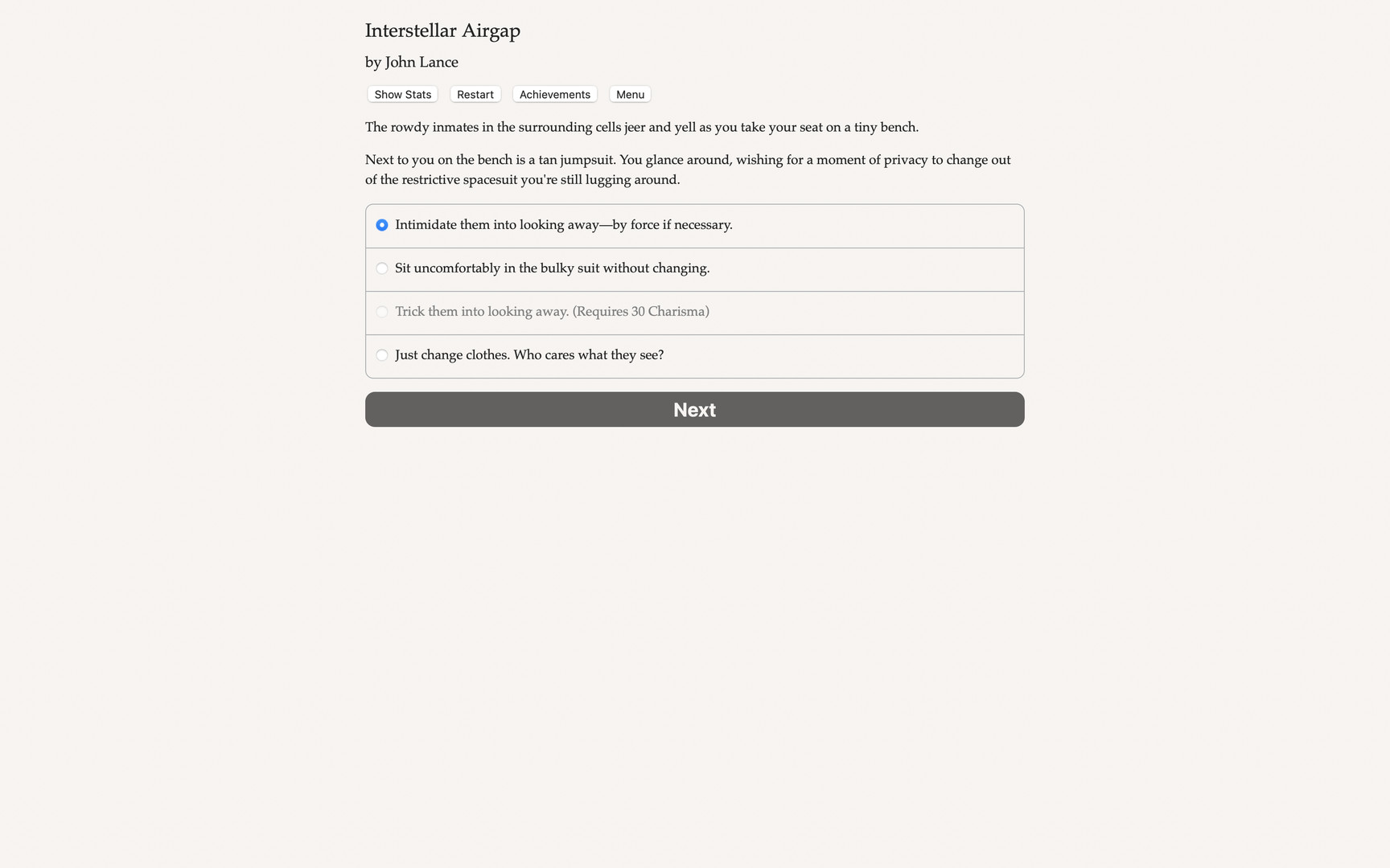 Interstellar Airgap Demo #3