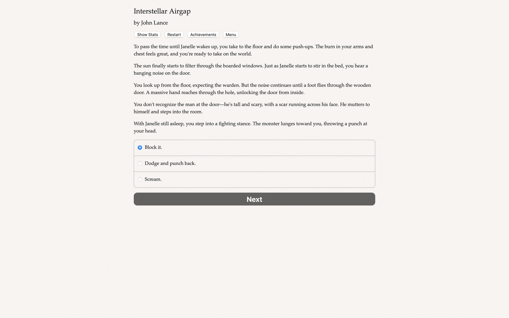 Interstellar Airgap Demo #4