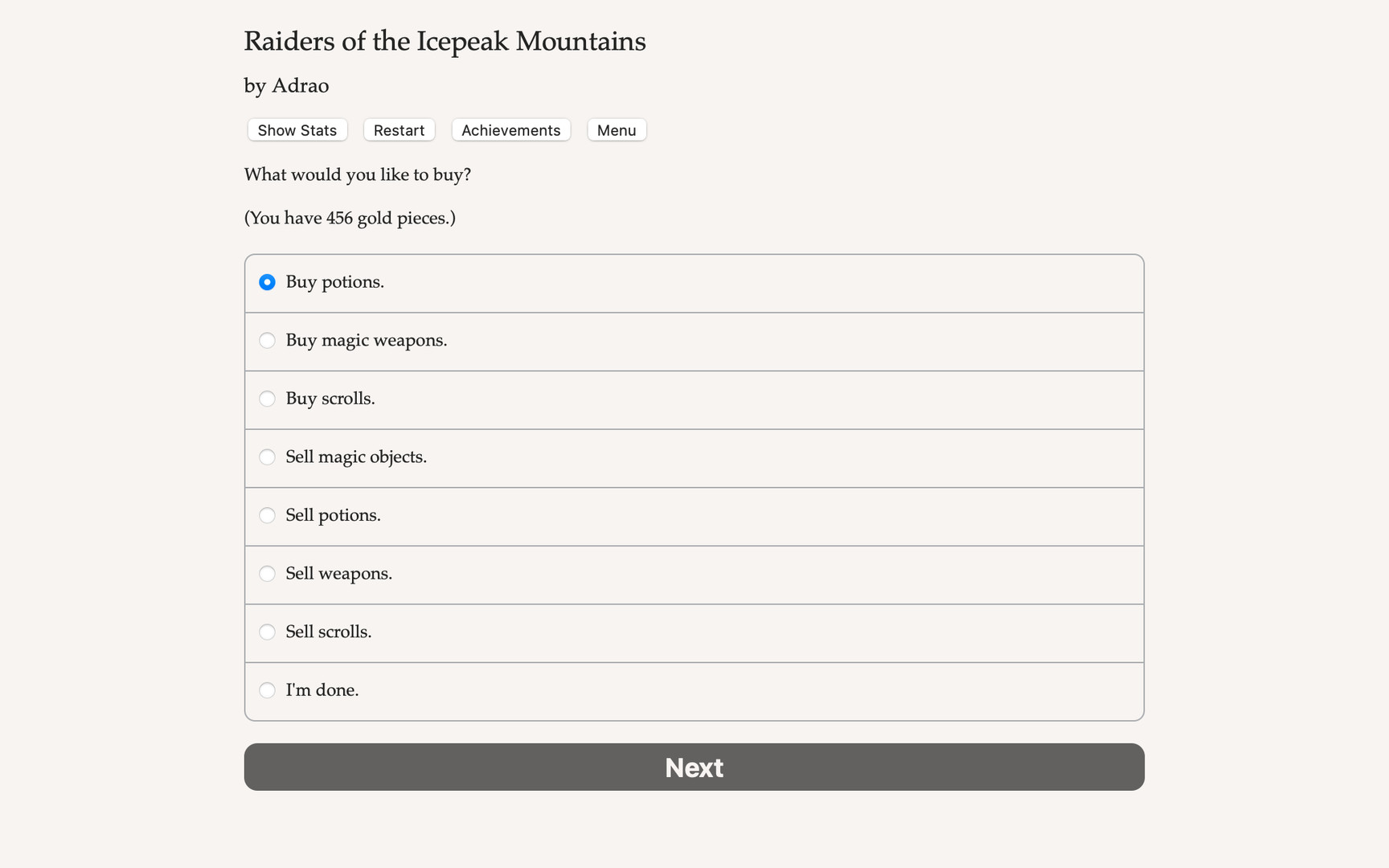 Icepeak Mountains Demo #0