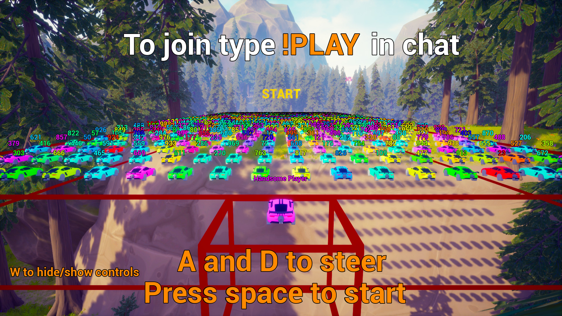 Biggest Stream Hover Racing #2