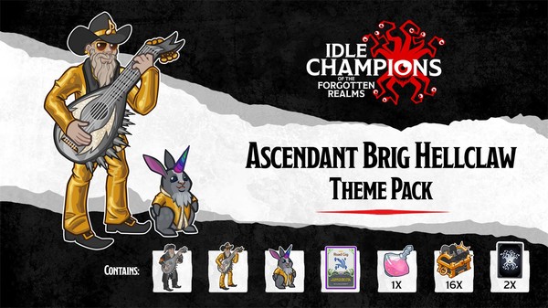 Idle Champions - Ascendant Brig Hellclaw Theme Pack