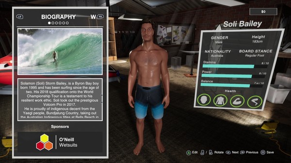 скриншот Barton Lynch Pro Surfing 2022 1