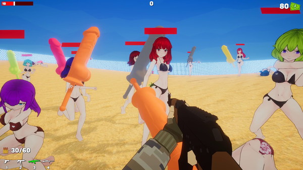 скриншот Dune Girls Attack! 0