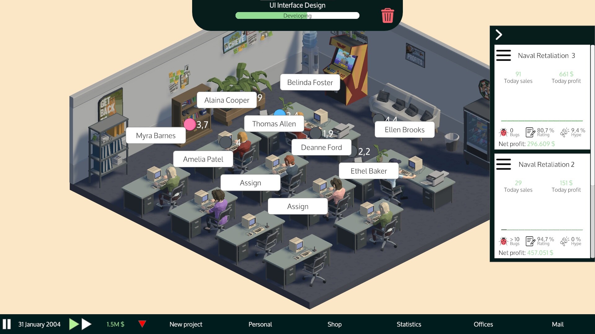 Modern Game Tycoon #3
