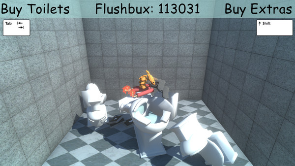 Скриншот из Toilet Flushing Simulator