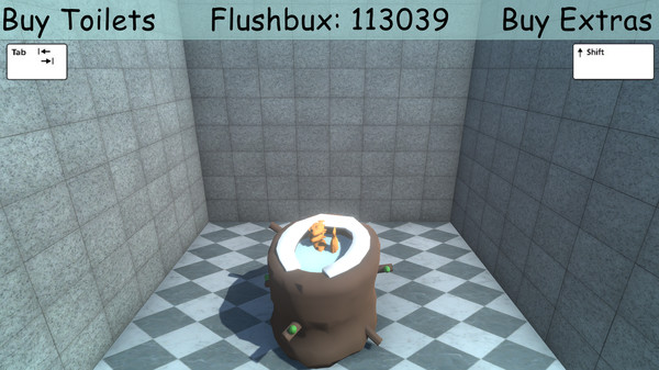 Скриншот из Toilet Flushing Simulator