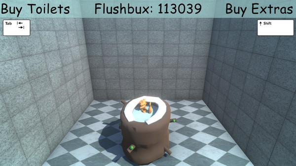 скриншот Toilet Flushing Simulator 1