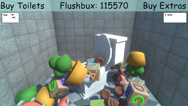 Скриншот из Toilet Flushing Simulator