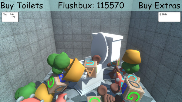 скриншот Toilet Flushing Simulator 3