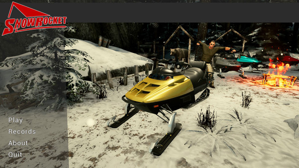 скриншот SnowRocket 1