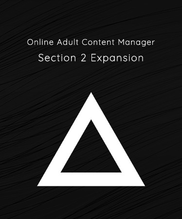 Online Adult Content Manager - Section Expansion 2