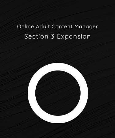 Online Adult Content Manager - Section Expansion 3