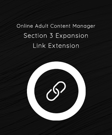 Online Adult Content Manager - Section Expansion 3 Link Extension