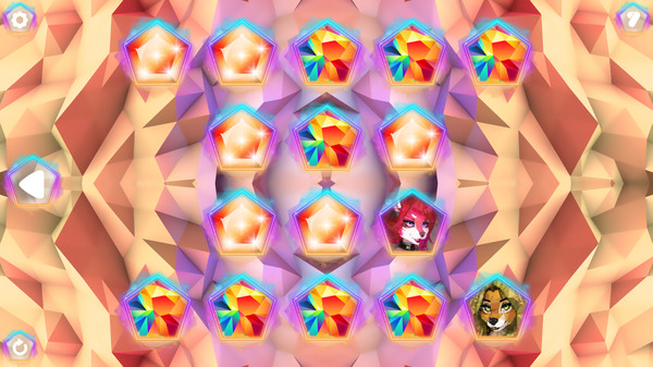 Скриншот из Poly Memory: Furries