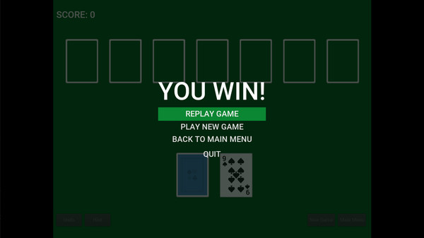 Golf Solitaire Simple game for Linux 1