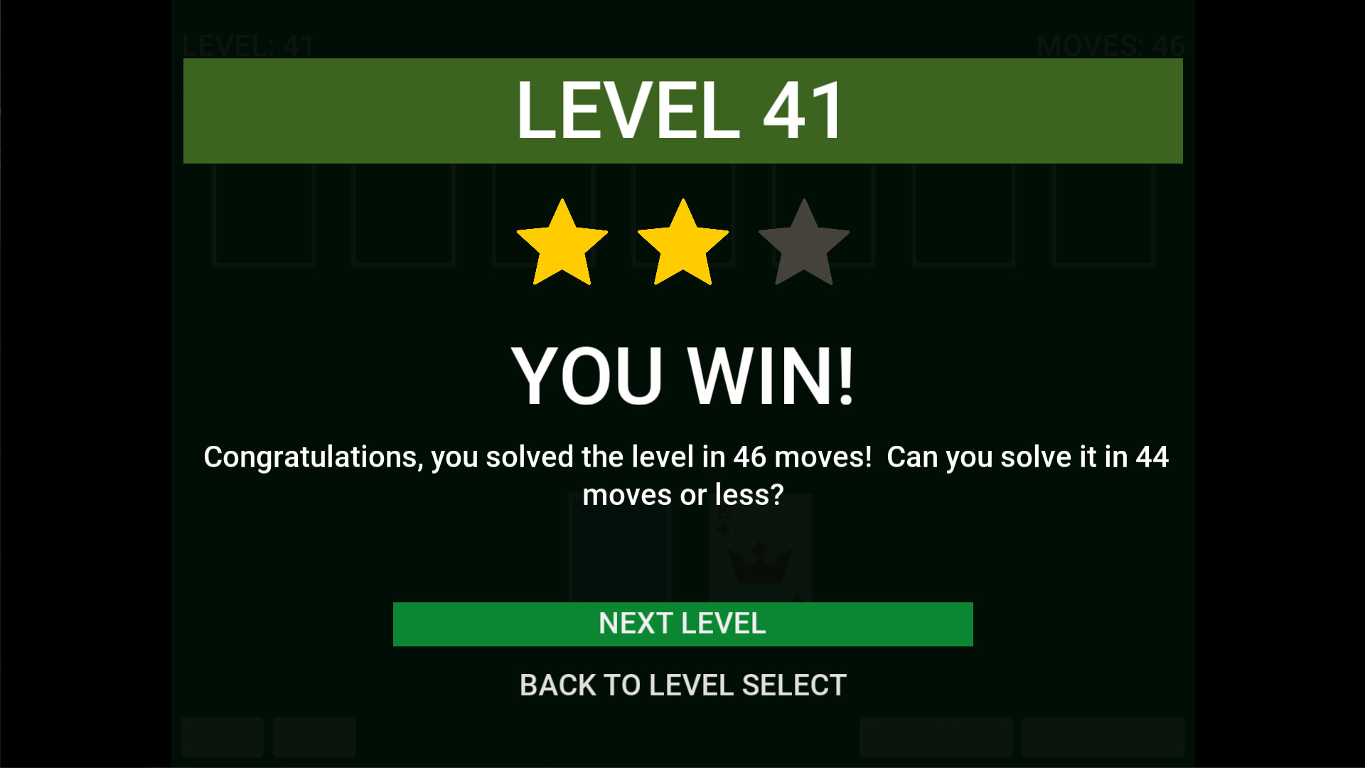 Golf Solitaire Simple #7