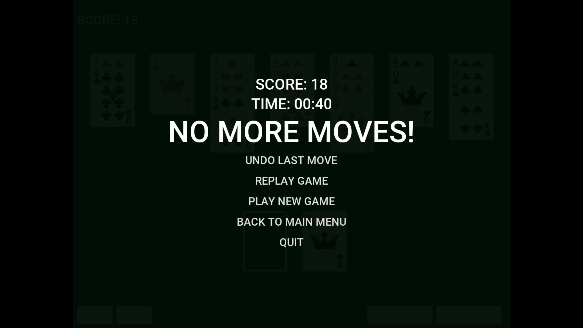 Golf Solitaire Simple 3