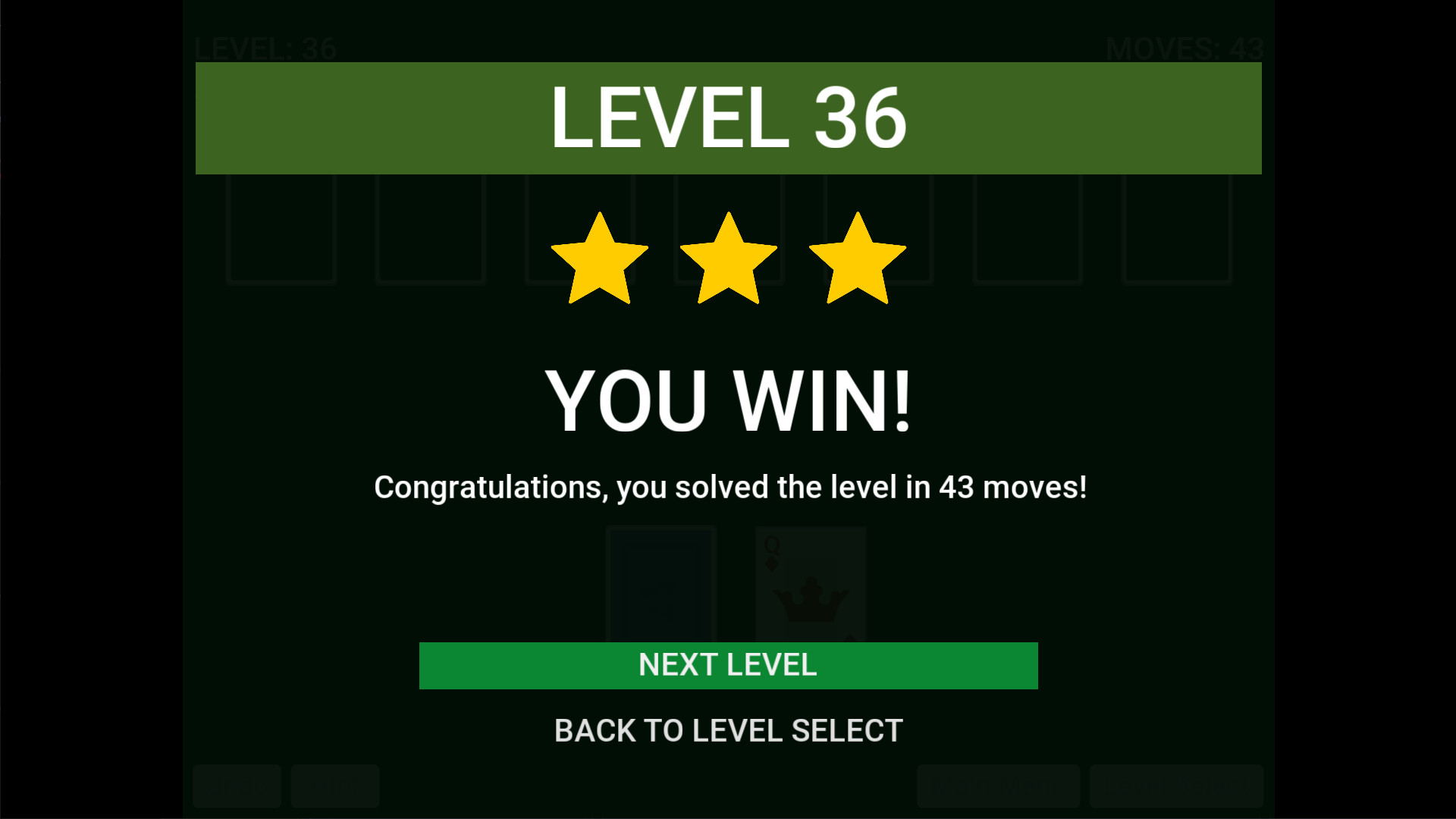 Golf Solitaire Simple #8