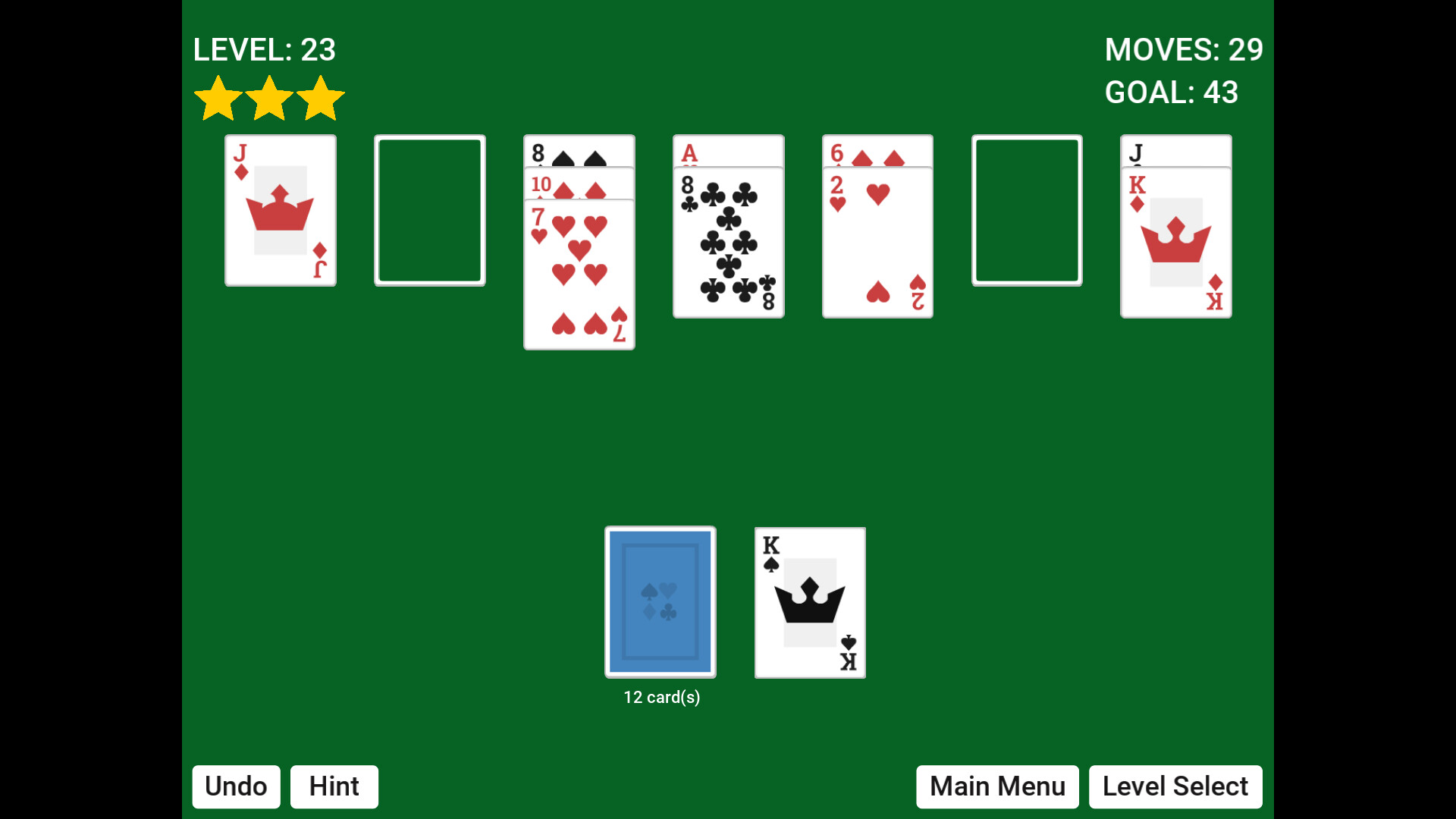 Golf Solitaire Simple #11