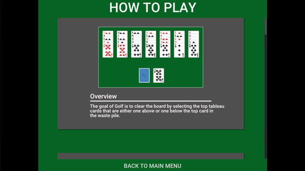 Golf Solitaire Simple