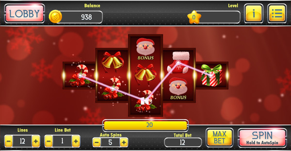 Скриншот из Christmas Slots - Casino Game