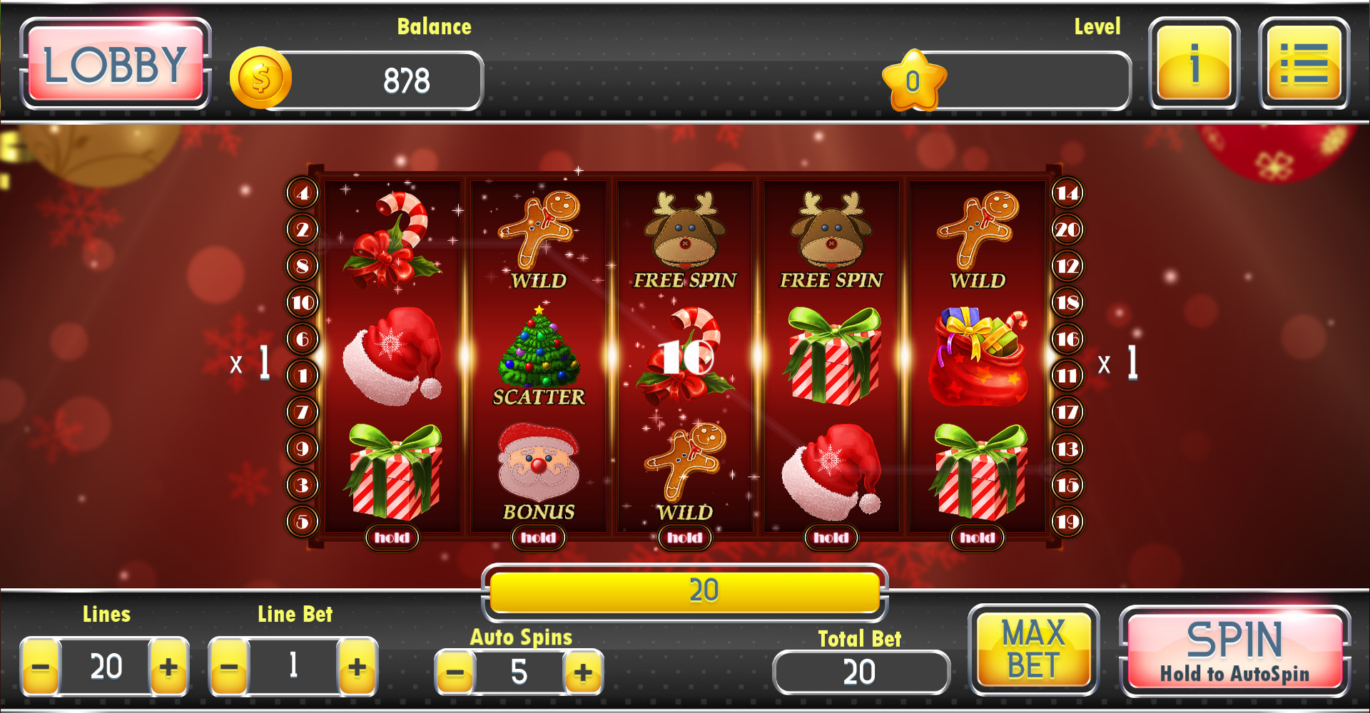 Christmas Slots - Casino Game #8