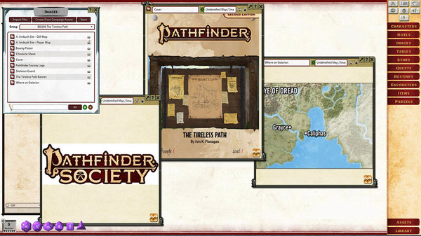 скриншот Fantasy Grounds - Pathfinder 2 RPG - Pathfinder Bounty #8: The Tireless Path 4